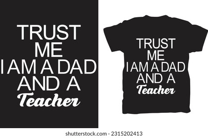 Das "Trust Me, I Bin a Dad and a Teacher Dad" Funny Vatertag Raglan T-Shirt kann leicht mit Jeans oder Shorts gepaart werden, sodass es eine vielseitige Ergänzung zu jedem Gelegenheitskleid. Es ist ein nachdenklicher Geschenkgutschein