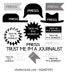 Trust me i`m a journalist!
Man notifying about different events and daily life in the media.