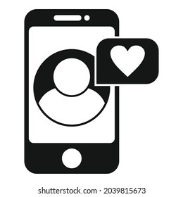 Trust phone call icon simple vector. Partner relationship. Success call