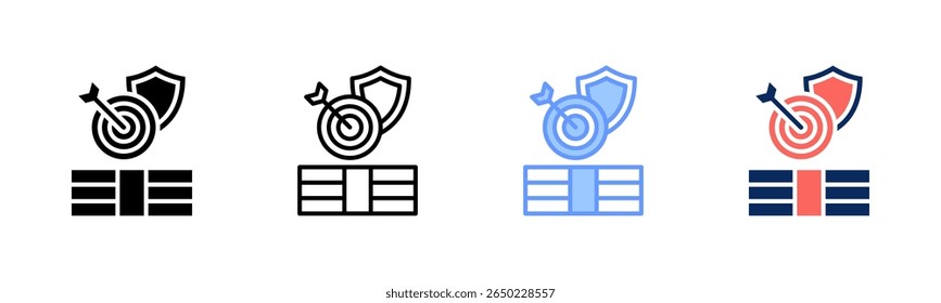 Trust Point icon sheet multiple style collection