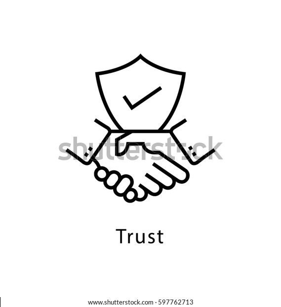 Trust Vector Line\
Icon