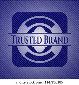 Trusted Brand jean background