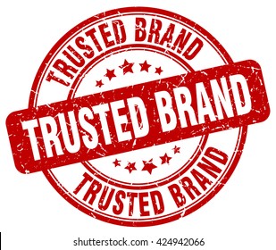 trusted brand. stamp