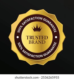 Trusted company badges and trusted quality logo
