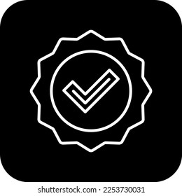 TRUSTED Feedback icons with black filled line style
