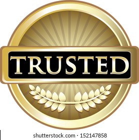 Trusted Pure Gold Medal Award