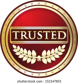 Trusted Red Medal Award