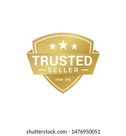 Trusted Seller Logo Design Vector Template