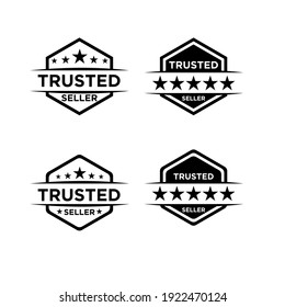 Trusted Seller Logo Icon Badge