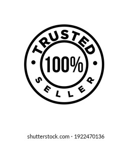 trusted seller logo icon badge