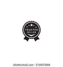 Trusted seller logo vector design