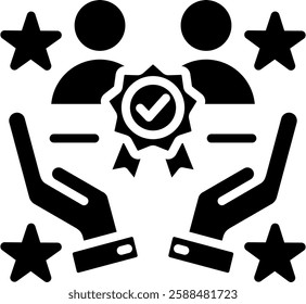 Trustworthiness Icon Element For Design