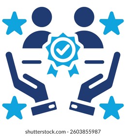 Trustworthiness Icon Element For Design