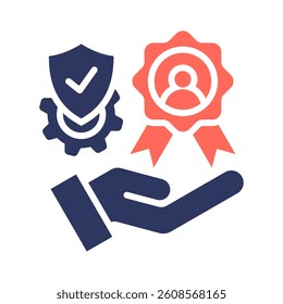 Trustworthiness Icon Element for Design