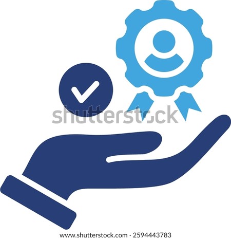 Trustworthiness Icon Element for Design