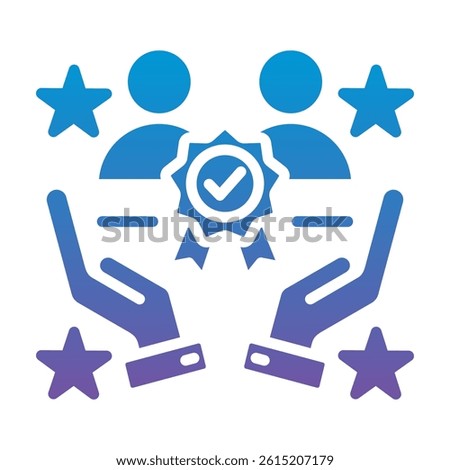 Trustworthiness Icon Element For Design
