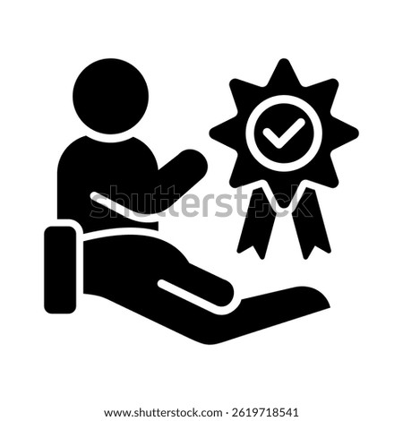 Trustworthiness Icon Element For Design