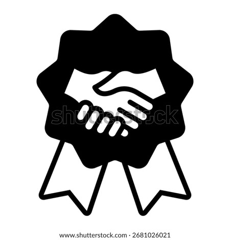 Trustworthiness Icon Element For Design