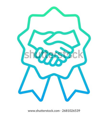 Trustworthiness Icon Element For Design