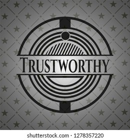 Trustworthy dark emblem