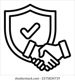 Trustworthy Icon Element For Design