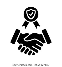 Elemento de icono confiable para el diseño