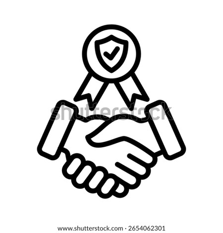 Trustworthy Icon Element For Design