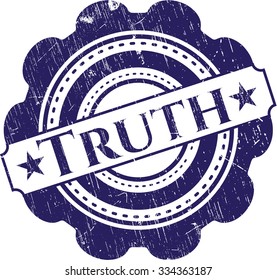 Truth grunge seal