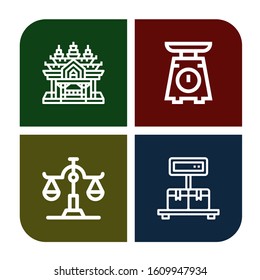 truth icon set. Collection of Sanctuary of truth, Scale icons