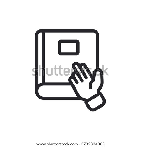 truth icons outline and Flat Style,transparent background