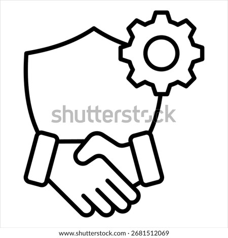 Truth Outline Icon Illustration Vector