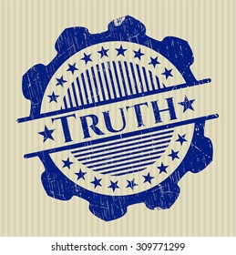 Truth rubber grunge seal