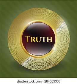 Truth shiny badge