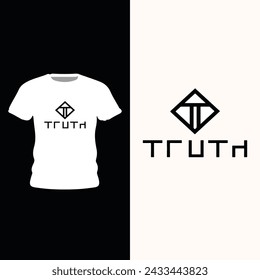 truth trendy t shirt design 