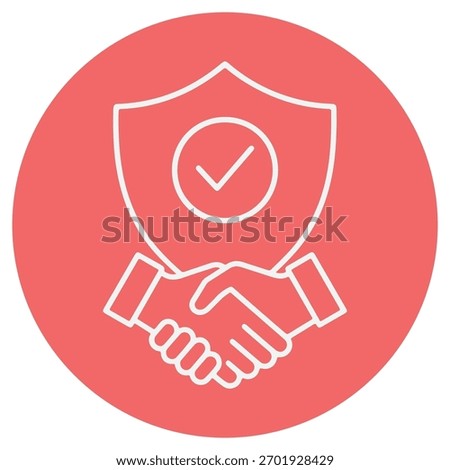 Truth and Trust Icon with editable