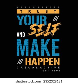 Truth Yourself graphic design, typography vector illustration, for print t shirt, vector illustration