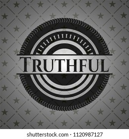 Truthful black badge