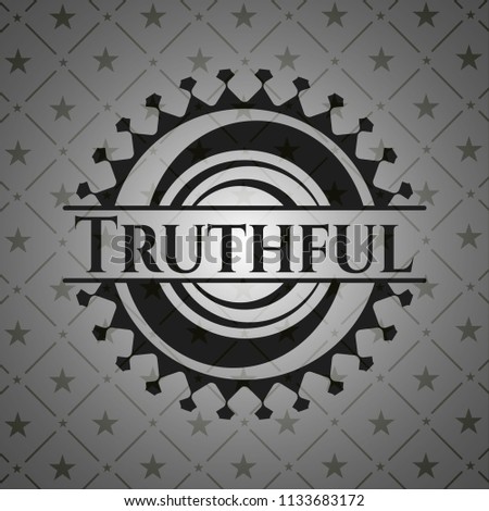 Truthful dark emblem