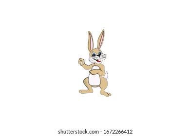 Truwelu Animal Cartoon Vector Illustration