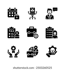 Try This Premium Designed Collection of Office Work and Strategic planning Vector Icons