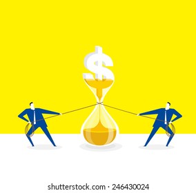 Trying to stop time passing.