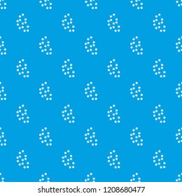 Tryptophan pattern vector seamless blue repeat for any use