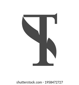 TS TS Abstract initial monogram letter alphabet logo design