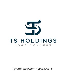 TS HOLDING Property Logo Concept