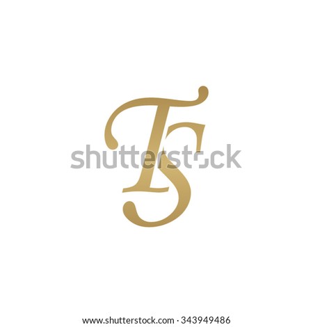 TS Initial Monogram Logo Stock Vector (Royalty Free) 343949486 ...