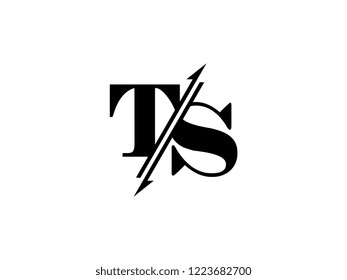 TS initials logo sliced