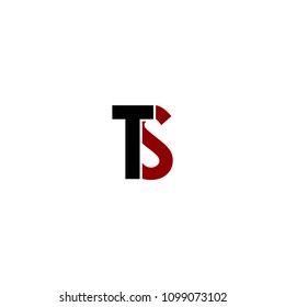 ts letter logo vector. T letter logo vector. 