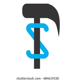 ts letter vector logo