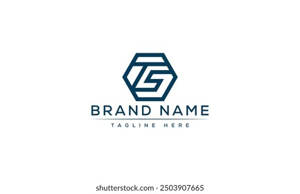 TS logo Design Template Vector Graphic Branding Element.