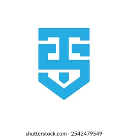 ts logo vector template, initial ts letter logo design vector design, st logo vector template, initial st letter icon design, 